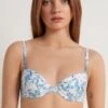 Athens - Soutien-Gorge Push-Up - Hellblau V Romantic Forest Print -Next Soldes 00397642be4542369a08aaafc329c0e9