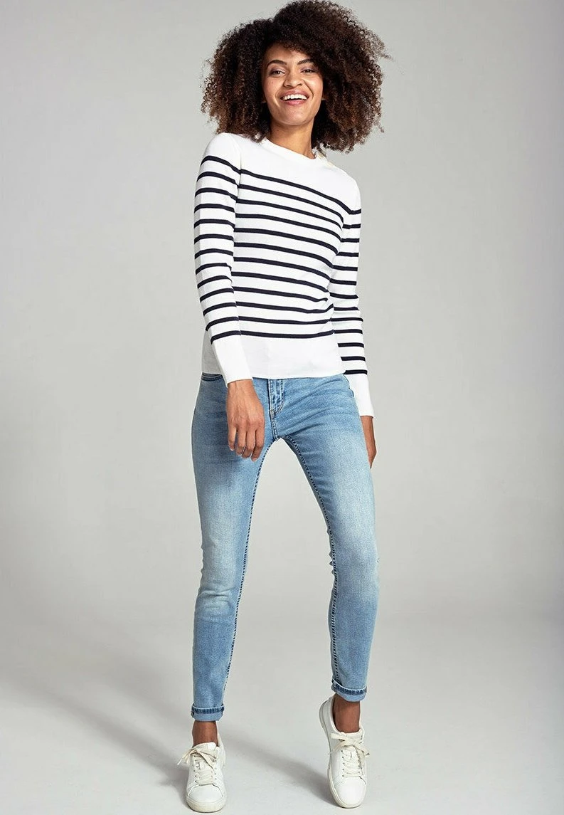 Armor-Lux Paimpol Marine - Pullover - Milk / Rich Navy 4 Armor-Lux Paimpol Marine - Pullover - Milk / Rich Navy – Image 2