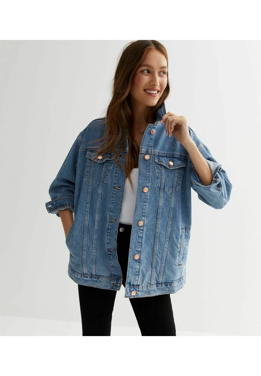 New Look Veste En Jean - Blue 3 New Look Veste En Jean - Blue
