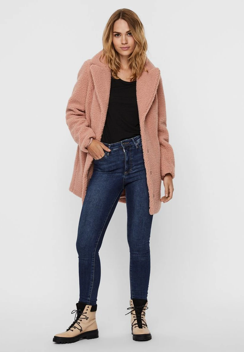 Vero Moda Vmdonna - Manteau D'Hiver - Mahogany Rose 4 Vero Moda Vmdonna - Manteau D'Hiver - Mahogany Rose – Image 2
