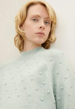 TOM TAILOR Denim Pullover - Soft Greyish Green -Next Soldes 02ef527230bd4600a08a6ee39a6be6ed