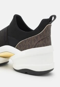 MICHAEL Michael Kors Olympia - Baskets Basses - Black/Brown 15 MICHAEL Michael Kors Olympia - Baskets Basses - Black/Brown -Next Soldes 0358954622c142379d7ea19ee097c909