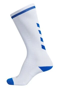 Hummel Elite Indoor - Chaussettes Hautes - White/True Blue -Next Soldes 0427dcde99e04bf4859e78835546a66f
