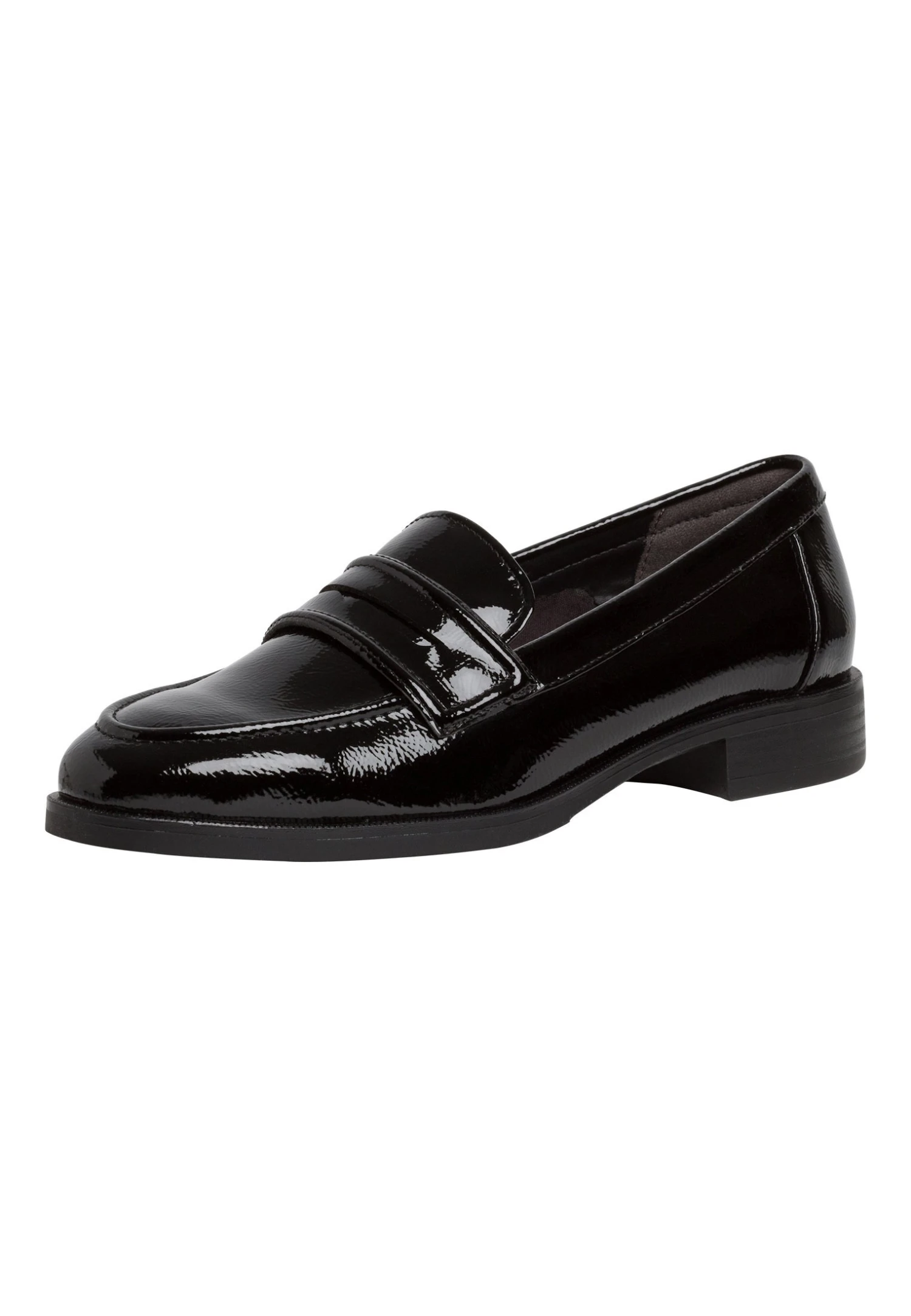 Tamaris Mocassins - Black Patent 5 Tamaris Mocassins - Black Patent – Image 3