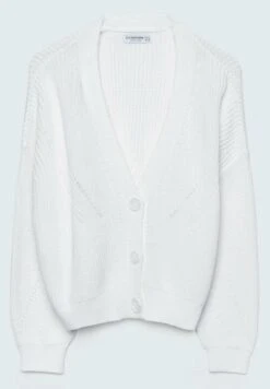 Stradivarius Faded-Effect - Gilet - Off White -Next Soldes 051d4c2994774c8aaeff79d42f6f7e99