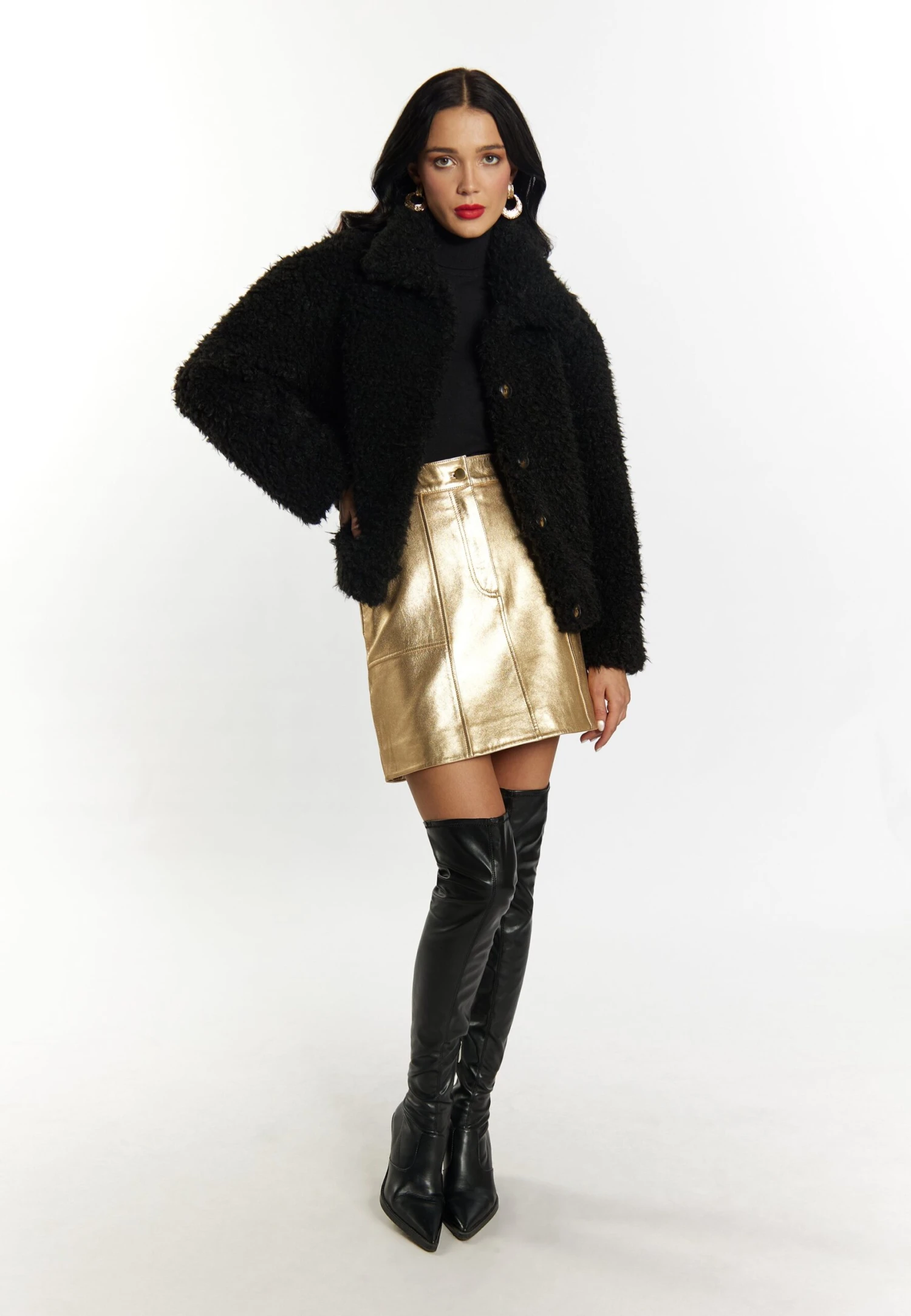 Faina Veste D'Hiver - Schwarz 4 Faina Veste D'Hiver - Schwarz â Image 2