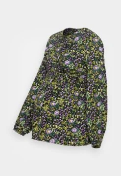 Mamalicious Mlgarcia Lia - T-Shirt À Manches Longues - Black