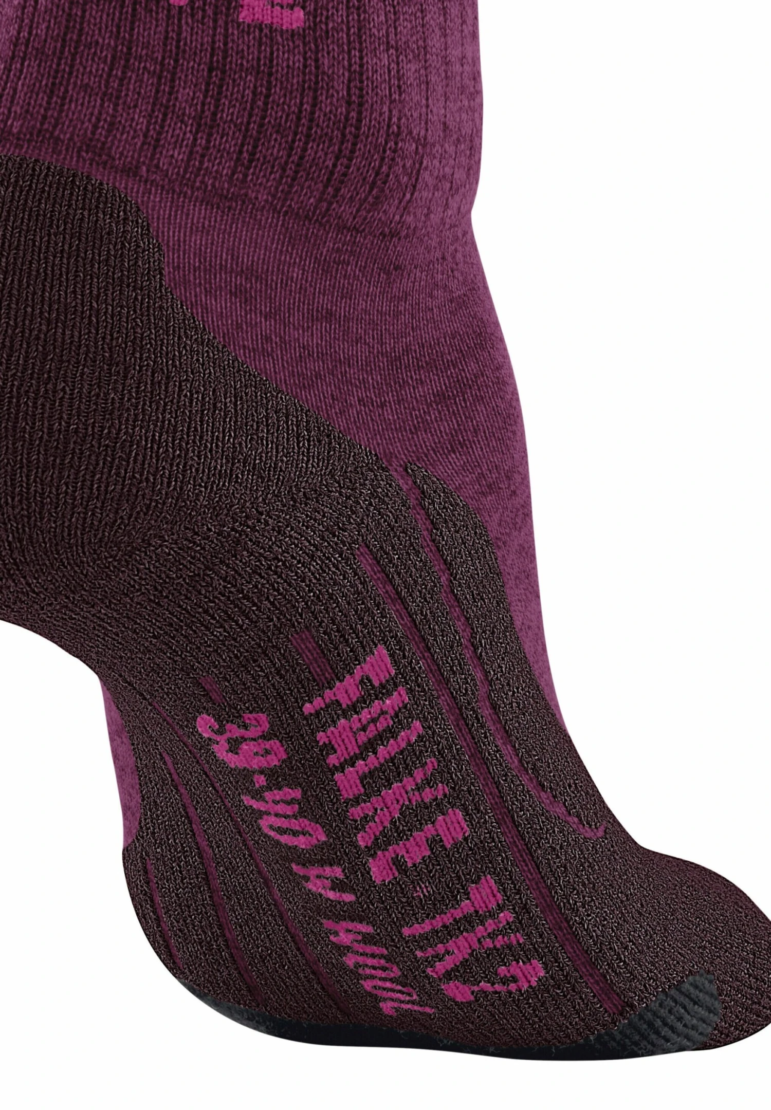 Falke Tk2 Explore Wool Short Trekking Functional Medium-Cushioned - Chaussettes - Burgundy 8 Falke Tk2 Explore Wool Short Trekking Functional Medium-Cushioned - Chaussettes - Burgundy – Image 6