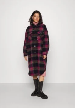 ONLY Onlandrea Long Shacket - Manteau Classique - Very Berry