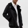 PULL & BEAR Double Faced - Veste En Similicuir - Mottled Black 2 PULL & BEAR Double Faced - Veste En Similicuir - Mottled Black -Next Soldes 06c07e99b688473593145dac0076a081