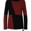 Tom Tailor Colour-Blocking - T-Shirt À Manches Longues - Maroon Black Color Block -Next Soldes 075d3414920a4c07a3e85a6997a27acb