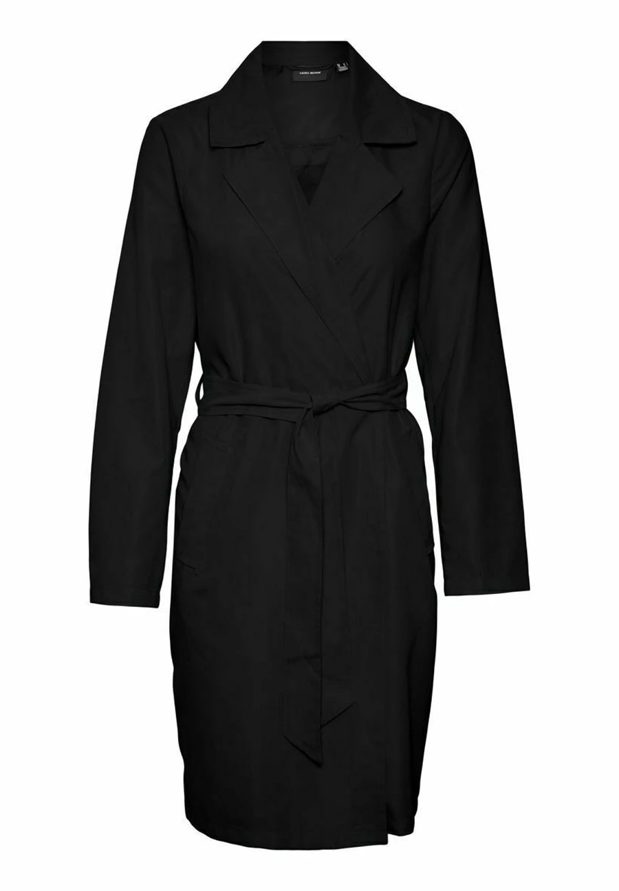 Vero Moda Mantel - Trench - Black 8 Vero Moda Mantel - Trench - Black – Image 6