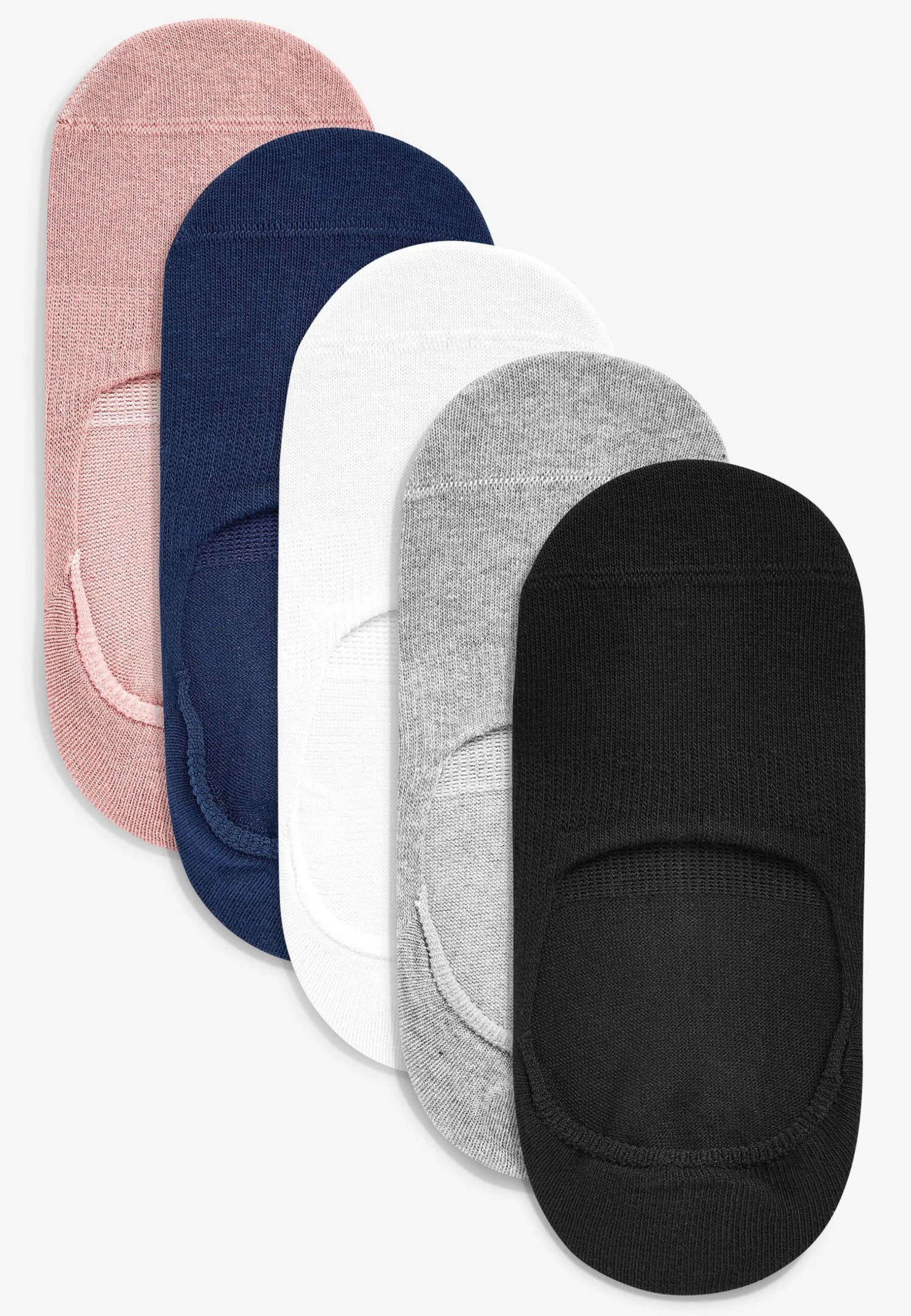 Next Multi Invisible Trainer Socks Five Pack - Chaussettes - Blue 3 Next Multi Invisible Trainer Socks Five Pack - Chaussettes - Blue