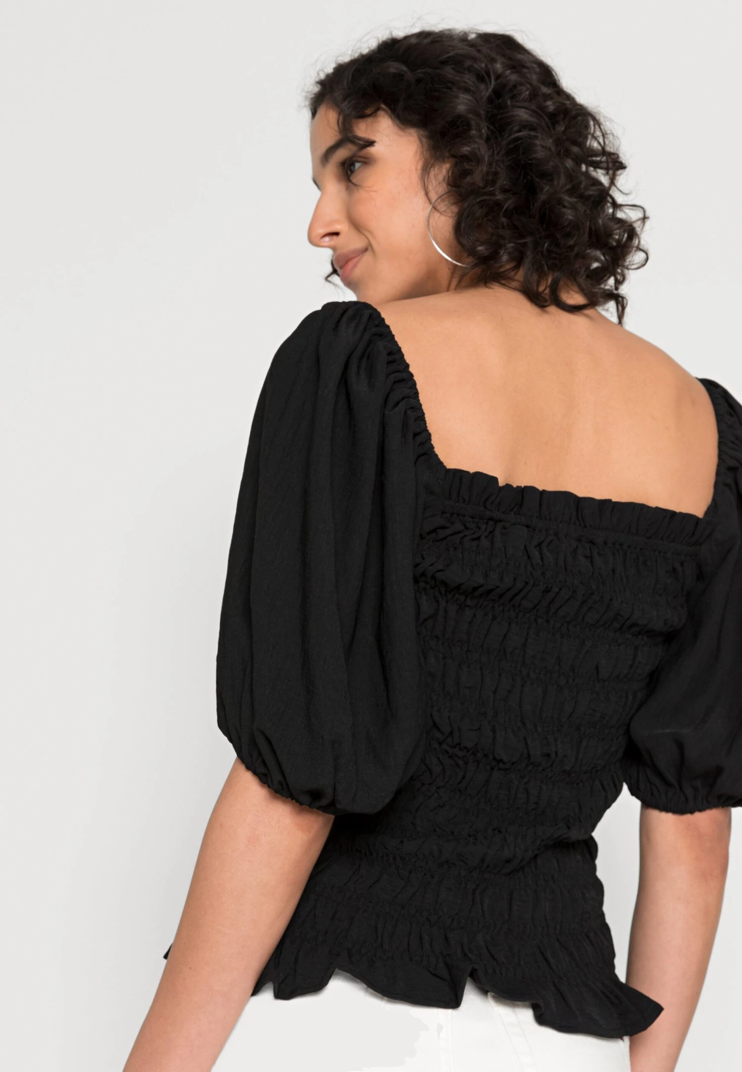 Kaffe Beth Blouse - Blouse - Black Deep 7 Kaffe Beth Blouse - Blouse - Black Deep – Image 5