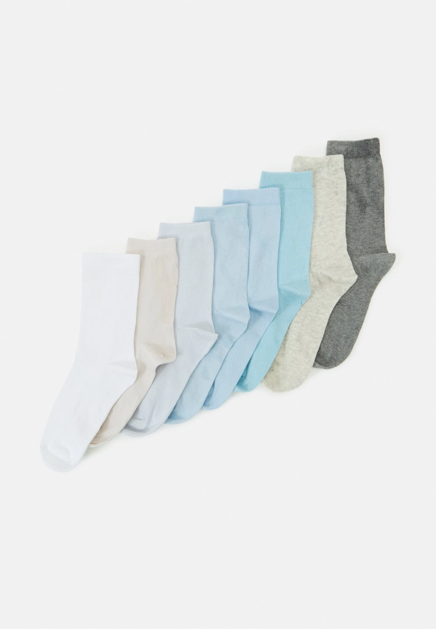 Anna Field 8 Pack - Chaussettes - Blue/Grey 3 Anna Field 8 Pack - Chaussettes - Blue/Grey