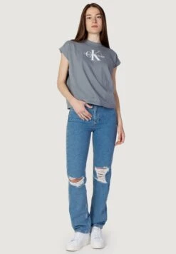 Calvin Klein Jeans Archival Monologo - T-Shirt Imprimé - Grey -Next Soldes 09afeaa7343249e0b8a173e2bdc04b1c