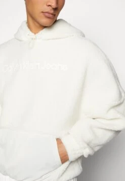 Calvin Klein Jeans Mix Media Hoodie - Sweat À Capuche - Ivory 13 Calvin Klein Jeans Mix Media Hoodie - Sweat À Capuche - Ivory -Next Soldes 09b0005c0034430eb1021d3ac6fd03da