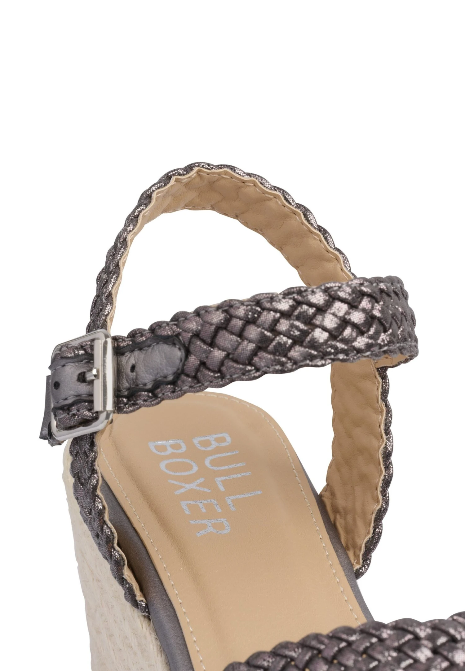 Bullboxer Espadrilles - Gun Metal 8 Bullboxer Espadrilles - Gun Metal – Image 6