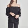 URBAN CLASSICS Ladies Cold Shoulder Longsleeve - T-Shirt À Manches Longues - Black 2 URBAN CLASSICS Ladies Cold Shoulder Longsleeve - T-Shirt À Manches Longues - Black -Next Soldes 0a58a6219c0c4c4c820a06a6542457ba