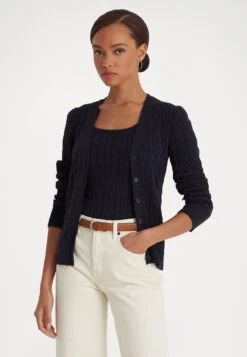 Meilleures ventes 1 Katsaj Long Sleeve Cardigan - Gilet - Navy