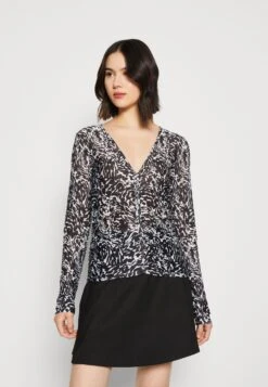 Gina Tricot Lexie - T-Shirt À Manches Longues - Black