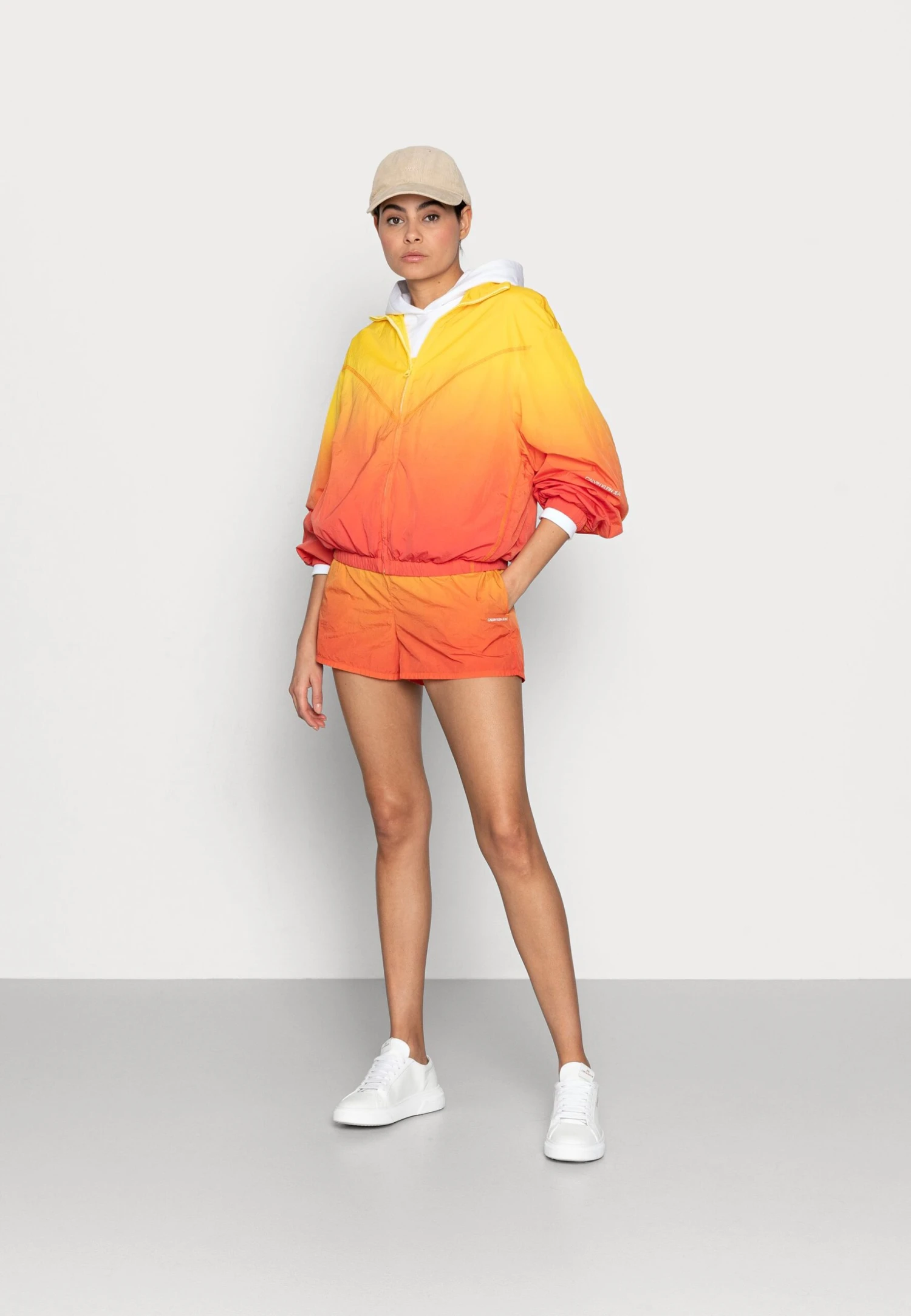 Calvin Klein Jeans Windbreaker - Blouson Bomber - Yellow 4 Calvin Klein Jeans Windbreaker - Blouson Bomber - Yellow â Image 2