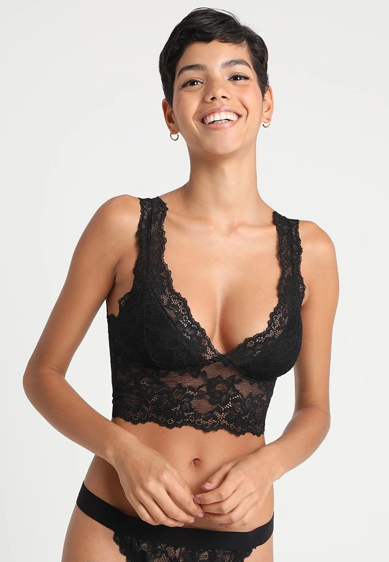 Pieces Pclina Bra Top - Brassière - Black 3 Pieces Pclina Bra Top - Brassière - Black