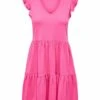 ONLY Rüschen - Robe De Jour - Shocking Pink 1 ONLY Rüschen - Robe De Jour - Shocking Pink -Next Soldes 0b6ad5218ffe4822bcc07bc1ad162127