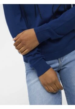 Object Objthess L/S V-Neck Pullover Noos - Pullover - Estate Bluedetail Melange 10 Object Objthess L/S V-Neck Pullover Noos - Pullover - Estate Bluedetail Melange -Next Soldes 0bd127d1ec7d44b5969c5111ae703c2a