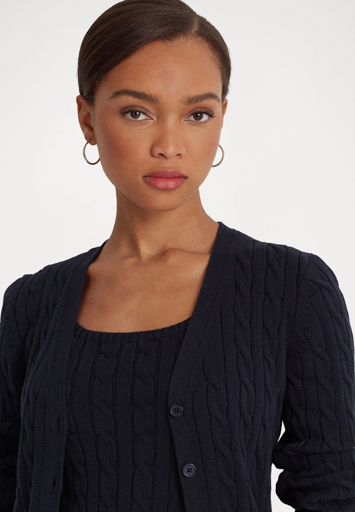 Katsaj Long Sleeve Cardigan - Gilet - Navy 7 Katsaj Long Sleeve Cardigan - Gilet - Navy – Image 5