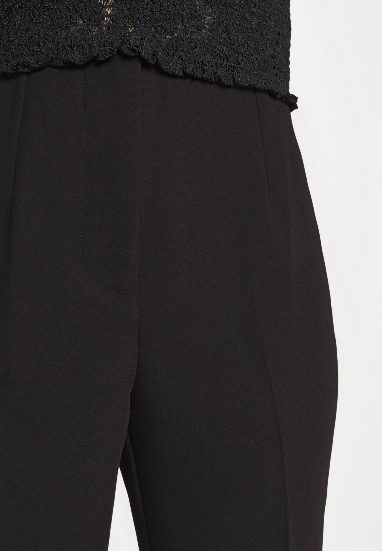 Vero Moda Petite Vmsandy Tapered Pant - Pantalon Classique - Black 7 Vero Moda Petite Vmsandy Tapered Pant - Pantalon Classique - Black – Image 5