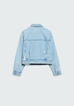 Stradivarius Ropped - Veste En Jean - Light Blue 16 Stradivarius Ropped - Veste En Jean - Light Blue -Next Soldes 0ceff95afe784762bed64faa37f5f0cc