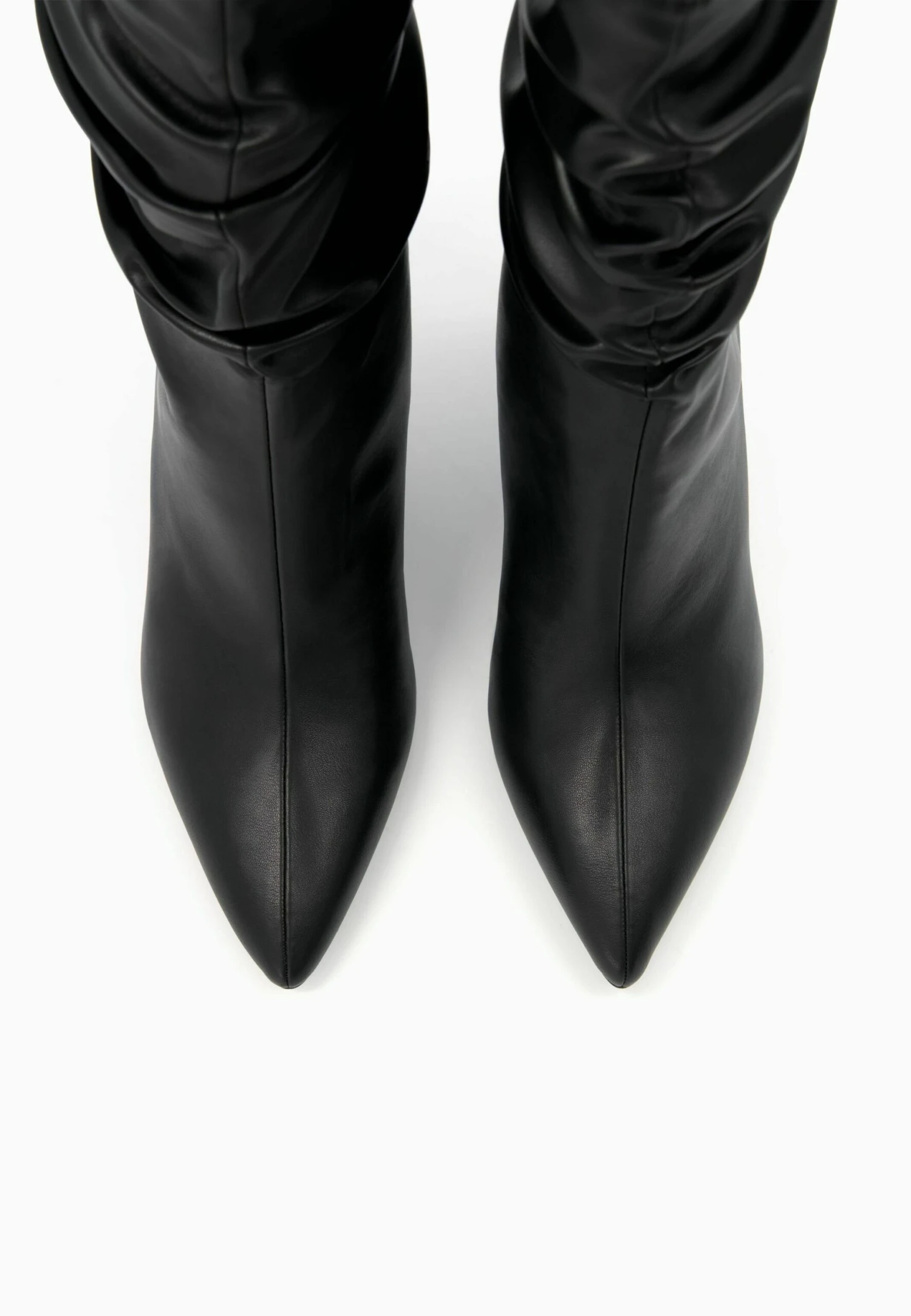 BERSHKA Slouchy - Bottines - Black 6 BERSHKA Slouchy - Bottines - Black – Image 4