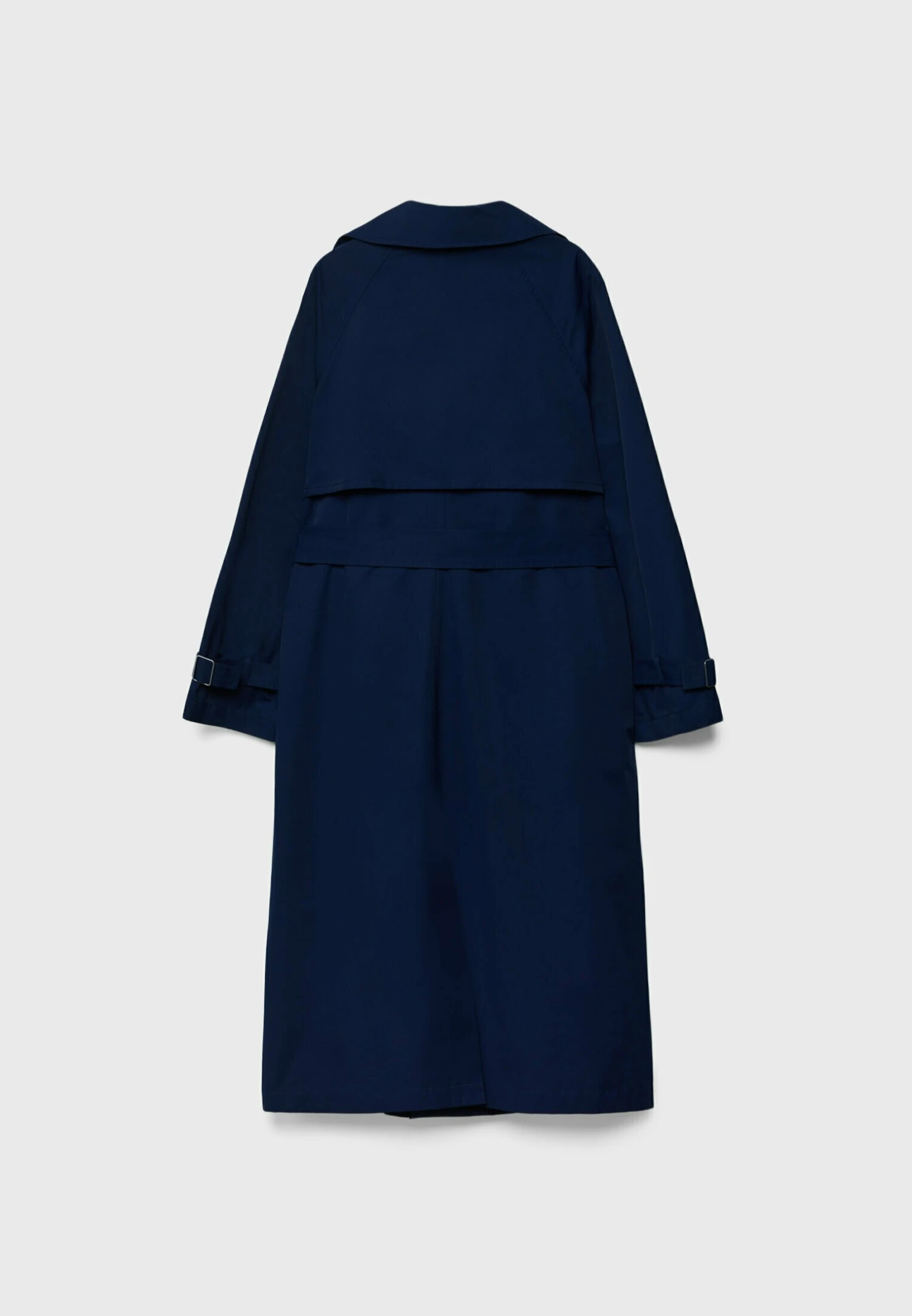 Stradivarius Long Technical - Trench - Dark Blue 8 Stradivarius Long Technical - Trench - Dark Blue – Image 6