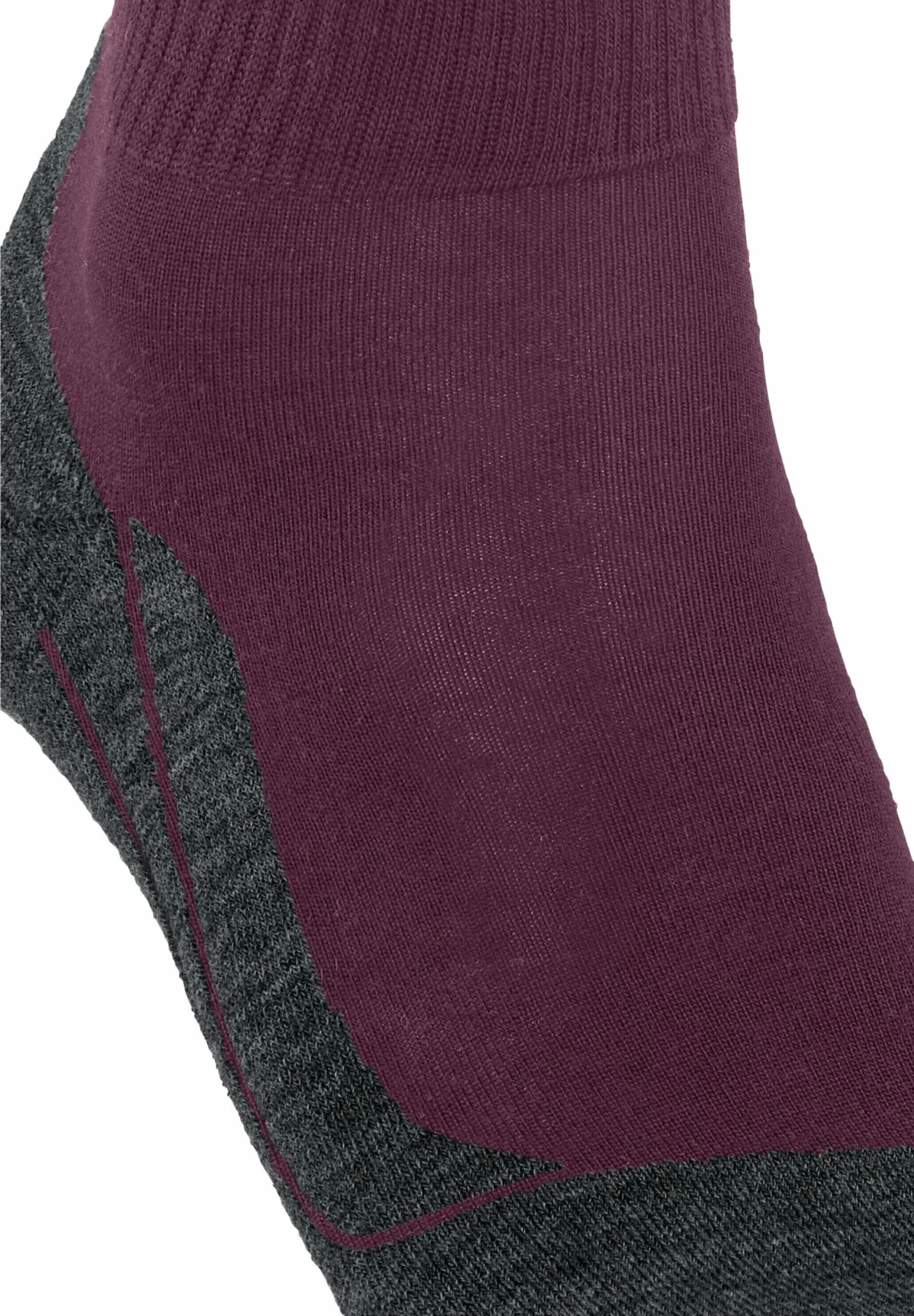 Falke Tk5 Wander Wool Short Trekking Functional Light-Cushioned - Chaussettes - Dark Mauve 7 Falke Tk5 Wander Wool Short Trekking Functional Light-Cushioned - Chaussettes - Dark Mauve – Image 5