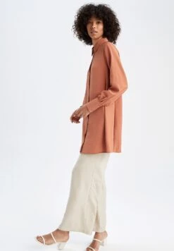 DeFacto Chemisier - Brown -Next Soldes 0dece9fc8d6f4263a05aabaf421bf17b