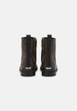 Calvin Klein Cleat Boot - Bottines - Black/Brown Mono -Next Soldes 0df0444bfd8247d38e03bfa9f1cacdef