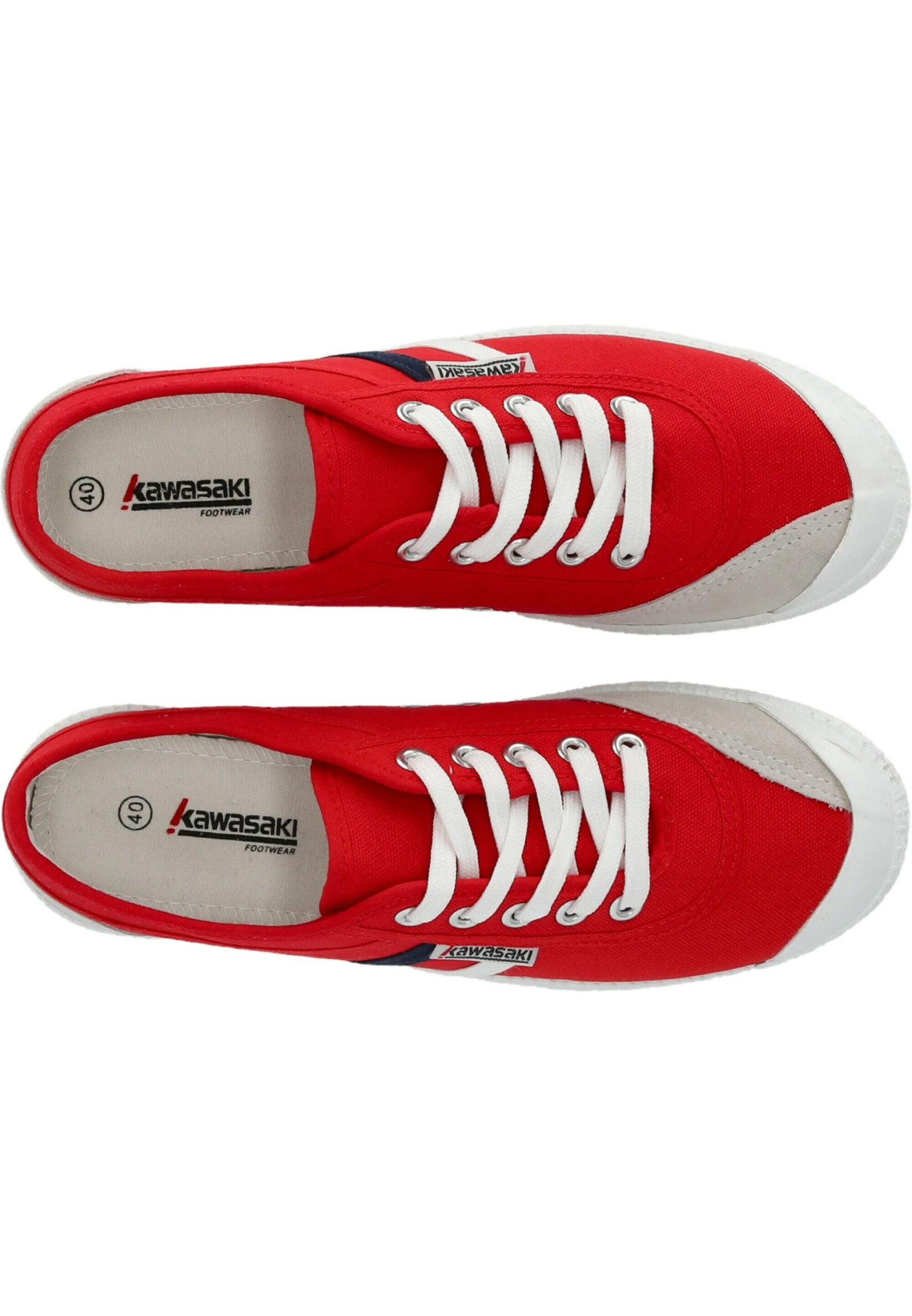 Kawasaki Retro - Baskets Basses - Fiery Red 5 Kawasaki Retro - Baskets Basses - Fiery Red – Image 3