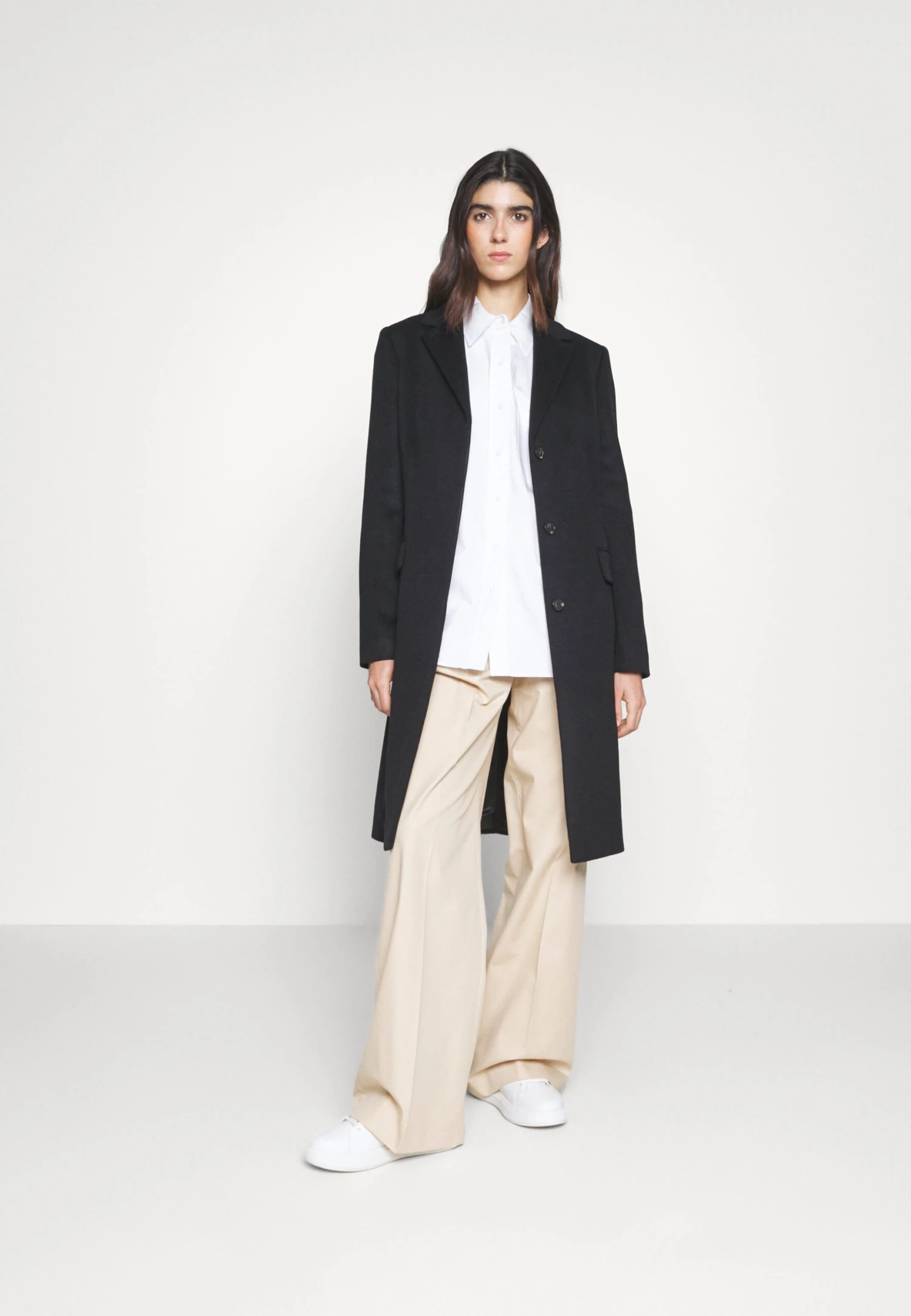 Calvin Klein Essential Coat - Manteau Classique - Black 4 Calvin Klein Essential Coat - Manteau Classique - Black – Image 2