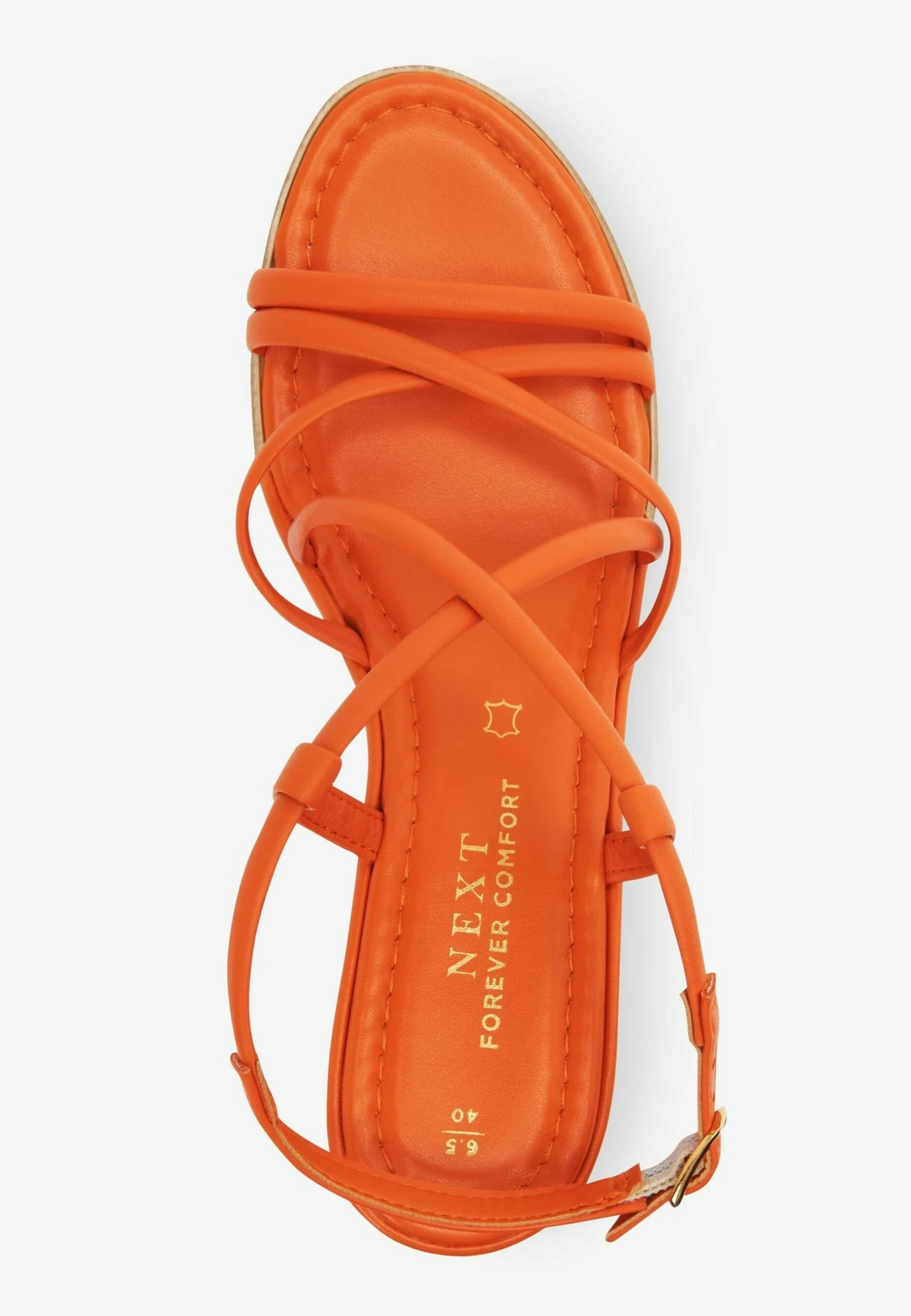 Next Forever Comfort - Sandales Compensées - Orange 5 Next Forever Comfort - Sandales Compensées - Orange – Image 3