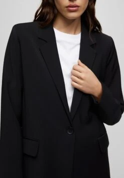 PULL & BEAR Basic Coloured - Blazer - Black 12 PULL & BEAR Basic Coloured - Blazer - Black -Next Soldes 0f273dd088d64dca8816408b053cdbc2