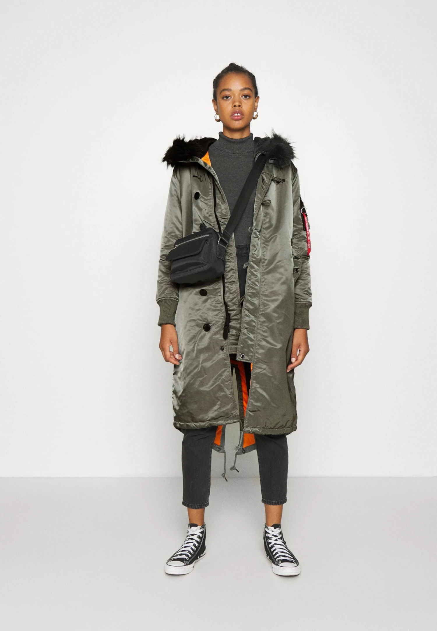 Alpha Industries Long Fishtail - Parka - Vintage Green 4 Alpha Industries Long Fishtail - Parka - Vintage Green – Image 2