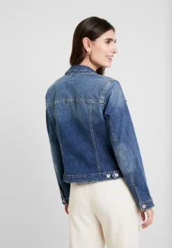 Tom Tailor Authentic Jacket - Veste En Jean - Used Dark Stone Blue Denim 9 Tom Tailor Authentic Jacket - Veste En Jean - Used Dark Stone Blue Denim -Next Soldes 0f725c40afeb463c87953f3907828050