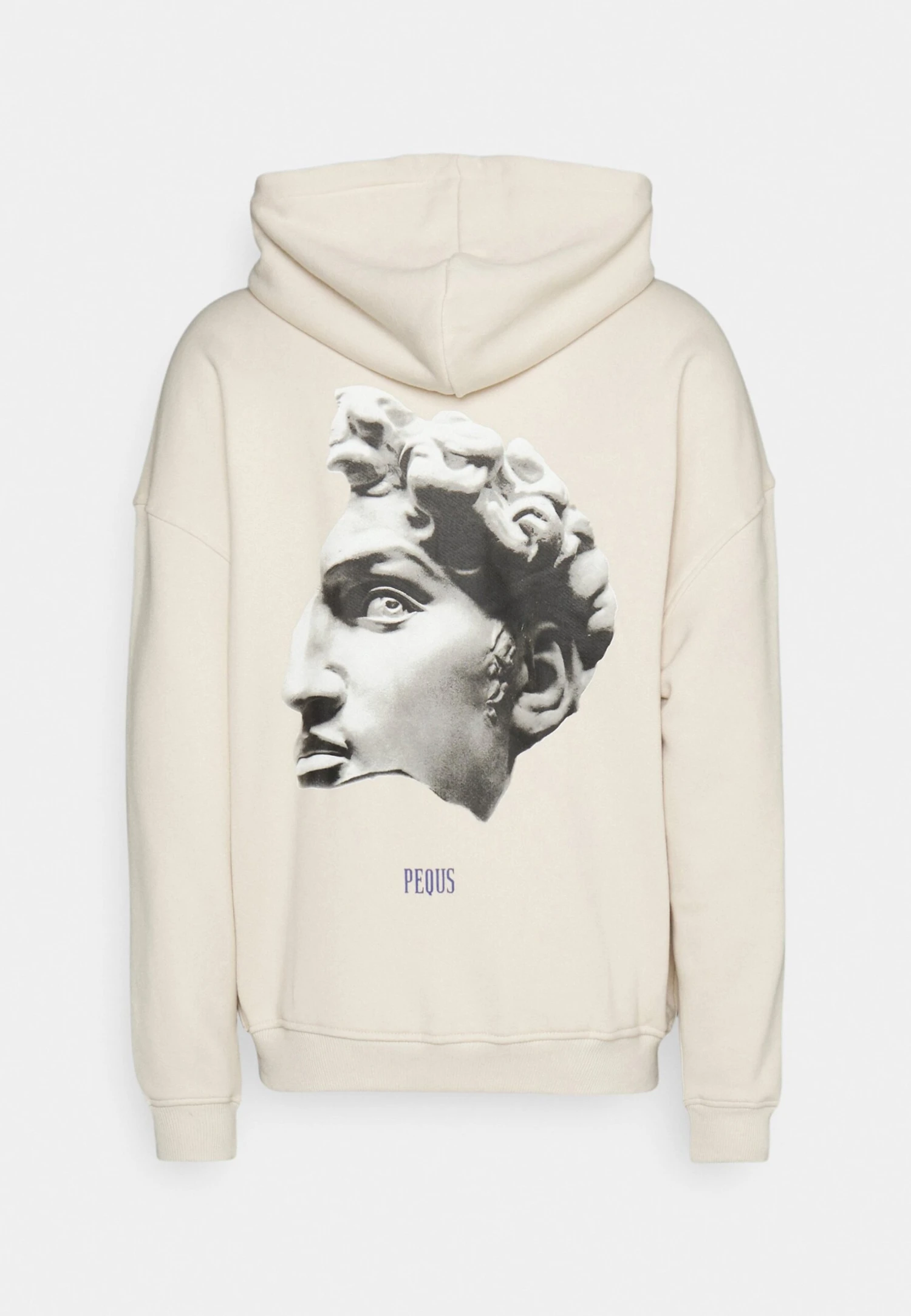 Half Face Zip Hoodie Unisex - Sweat Zippé - Cream 4 Half Face Zip Hoodie Unisex - Sweat Zippé - Cream – Image 2