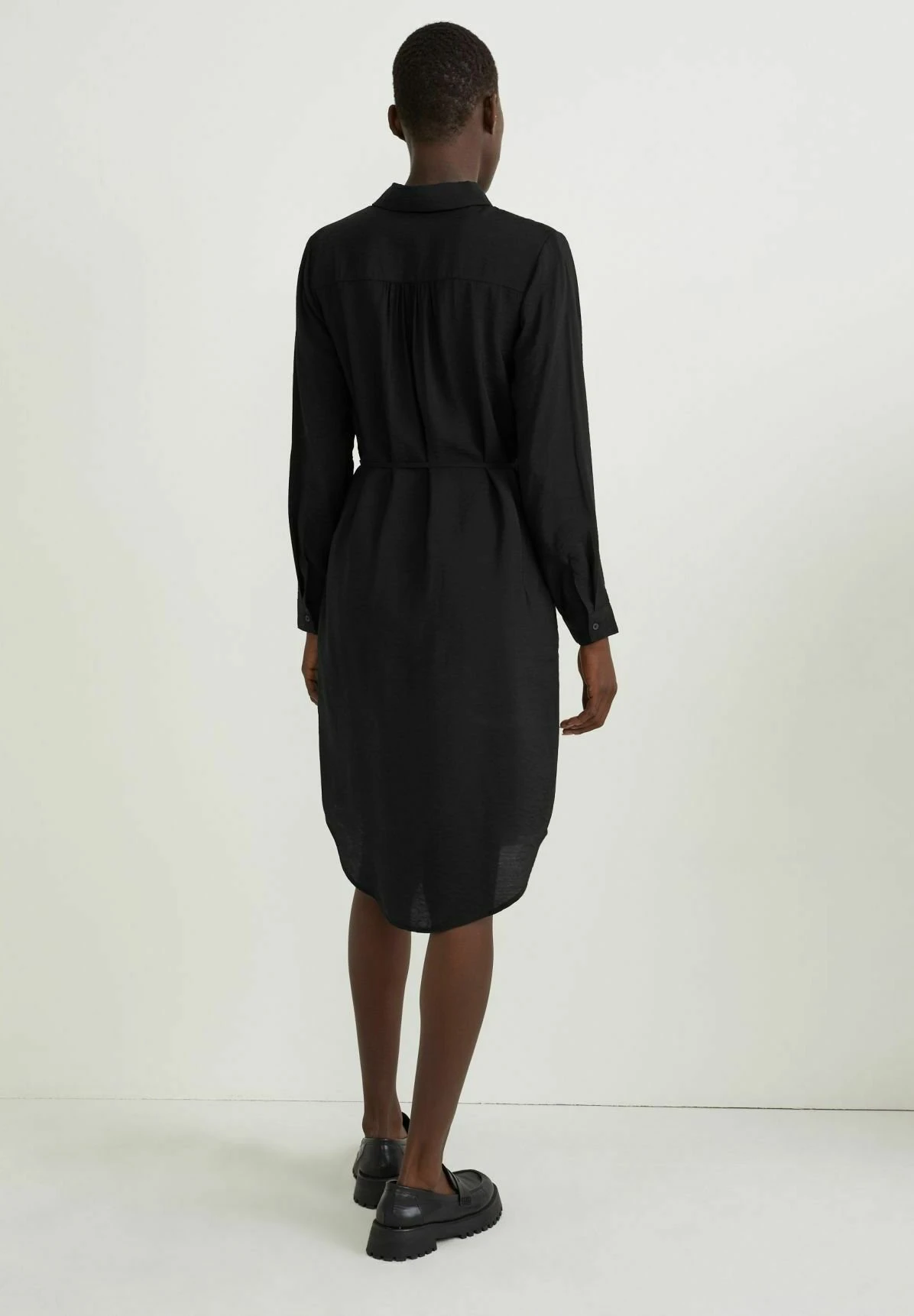 Robe Chemise - Black 4 Robe Chemise - Black â Image 2