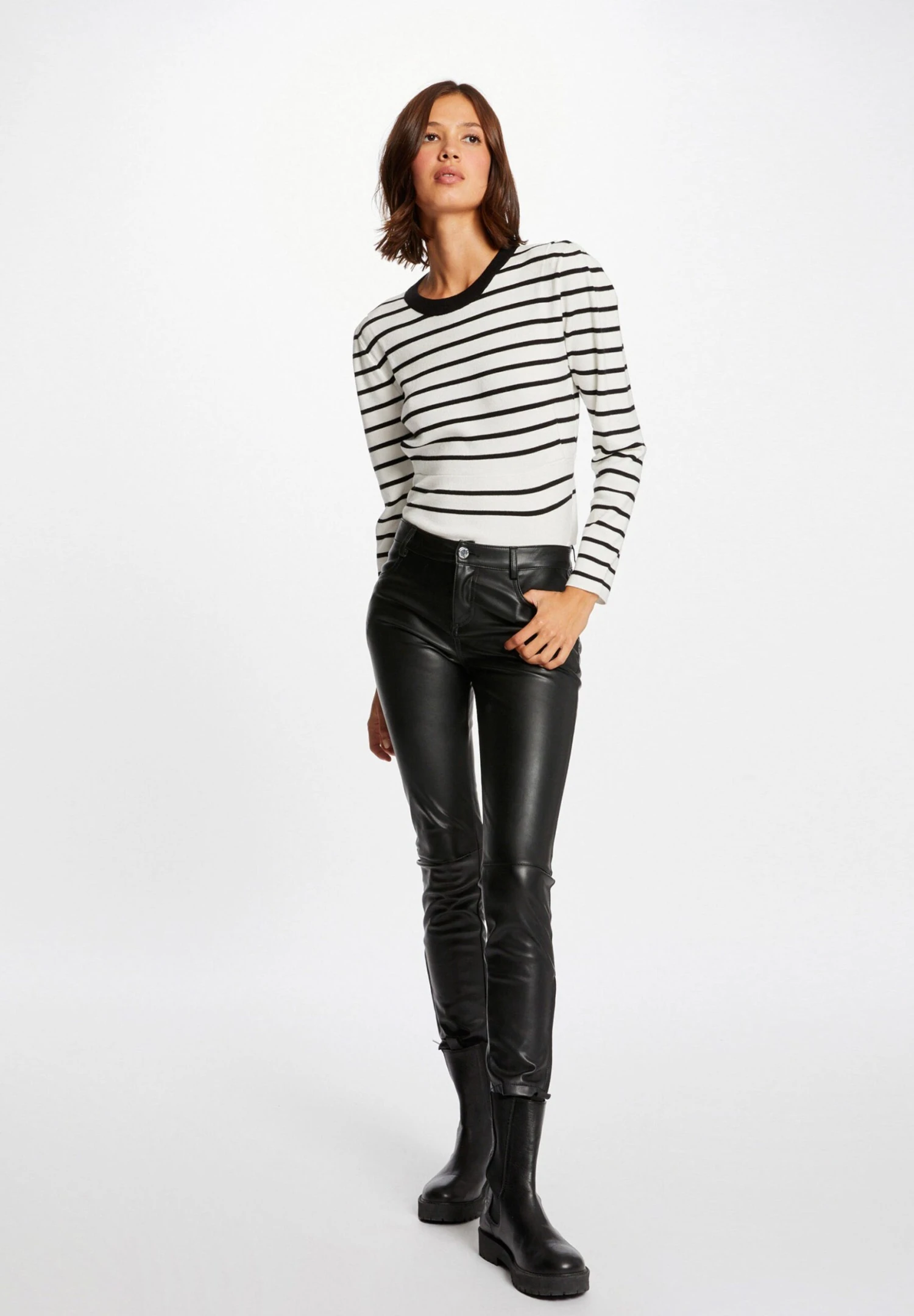 MORGAN Long Sleeved - Pullover - Off White 4 MORGAN Long Sleeved - Pullover - Off White – Image 2