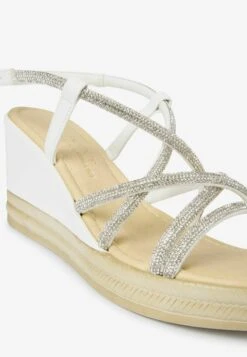 Next Forever Comfort Tubular Bling Asymmetric - Sandales À Talons Hauts - White 9 Next Forever Comfort Tubular Bling Asymmetric - Sandales À Talons Hauts - White -Next Soldes 10be391ef51d4d7e87159a4564a10054