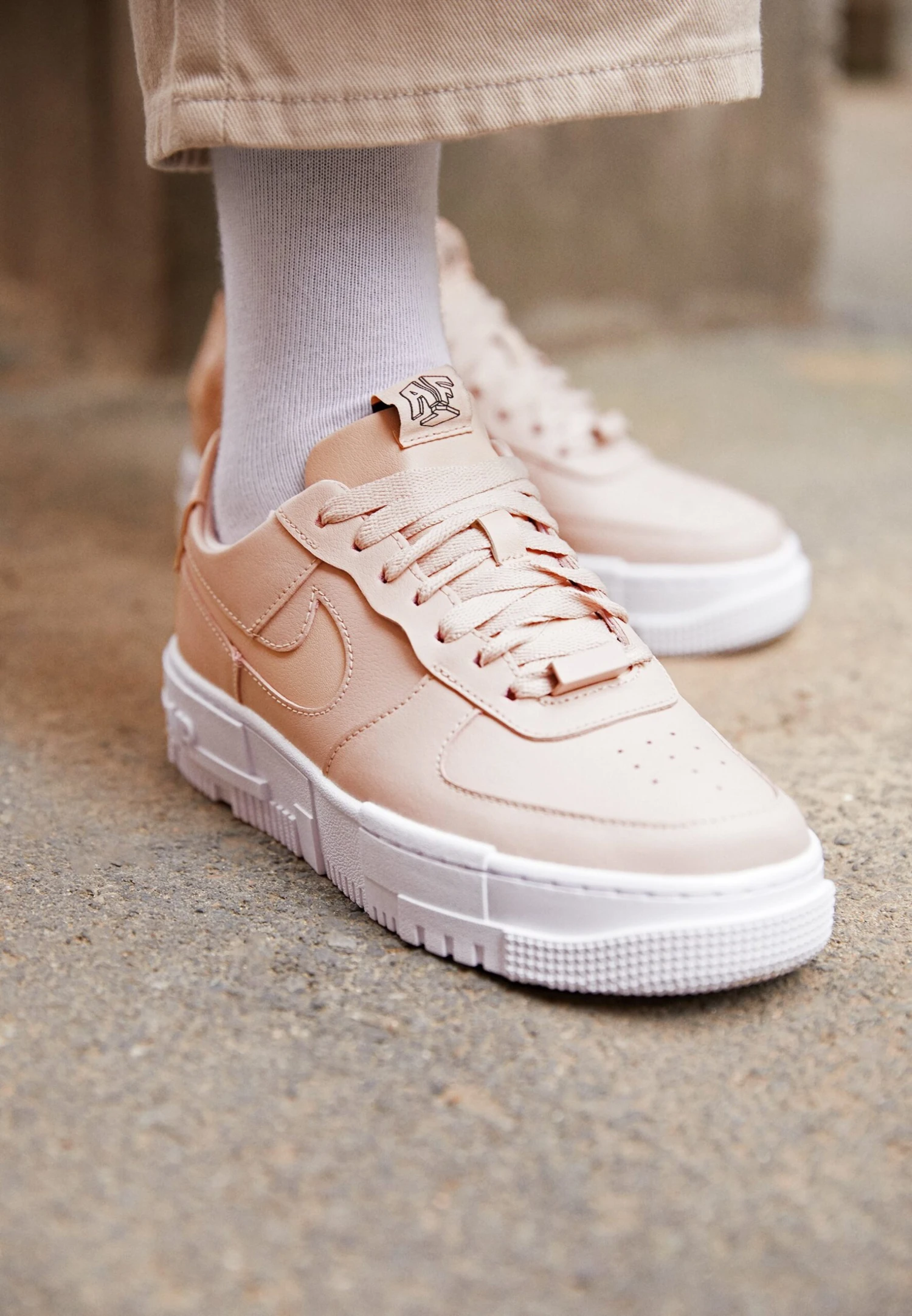 Nike Sportswear Af1 Pixel - Baskets Basses - Particle Beige/Black 5 Nike Sportswear Af1 Pixel - Baskets Basses - Particle Beige/Black – Image 3