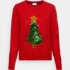 Vila Viseason Christmas Sequins - Pullover - Mars Red 2 Vila Viseason Christmas Sequins - Pullover - Mars Red -Next Soldes 10f7658d42a8446682593a7b78a294ff
