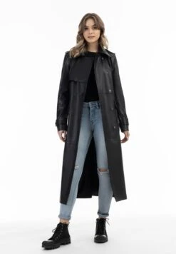 Dreimaster Trench - Schwarz